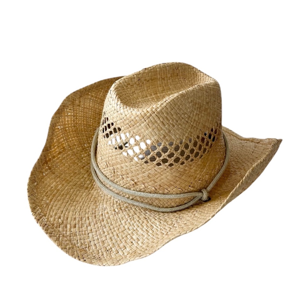 Dorfman Pacific Seagrass Vent Cowboy Hat